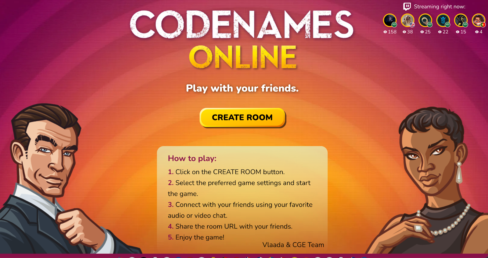 【ブラウザ版ボードゲーム】コードネームオンラインの遊び方を解説！