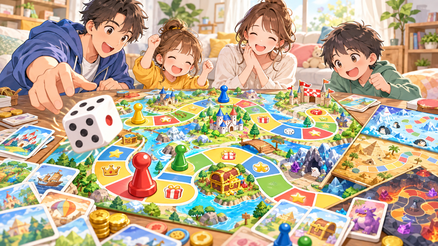 無料で印刷できるすごろくテンプレート